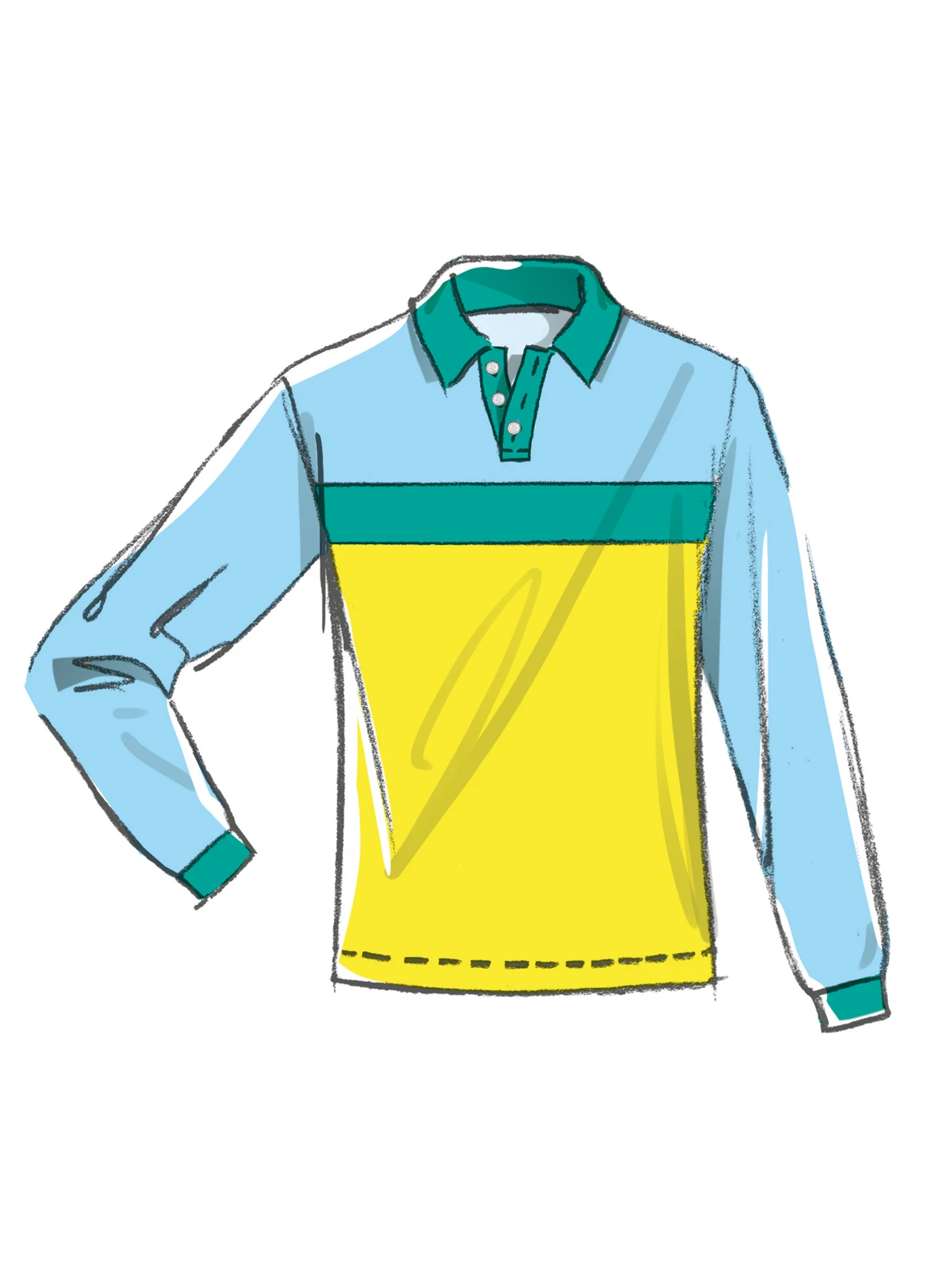 McCall's Sewing Pattern Men's Polo Shirts (PDF) 5 McCall's Sewing Pattern Men's Polo Shirts (PDF)