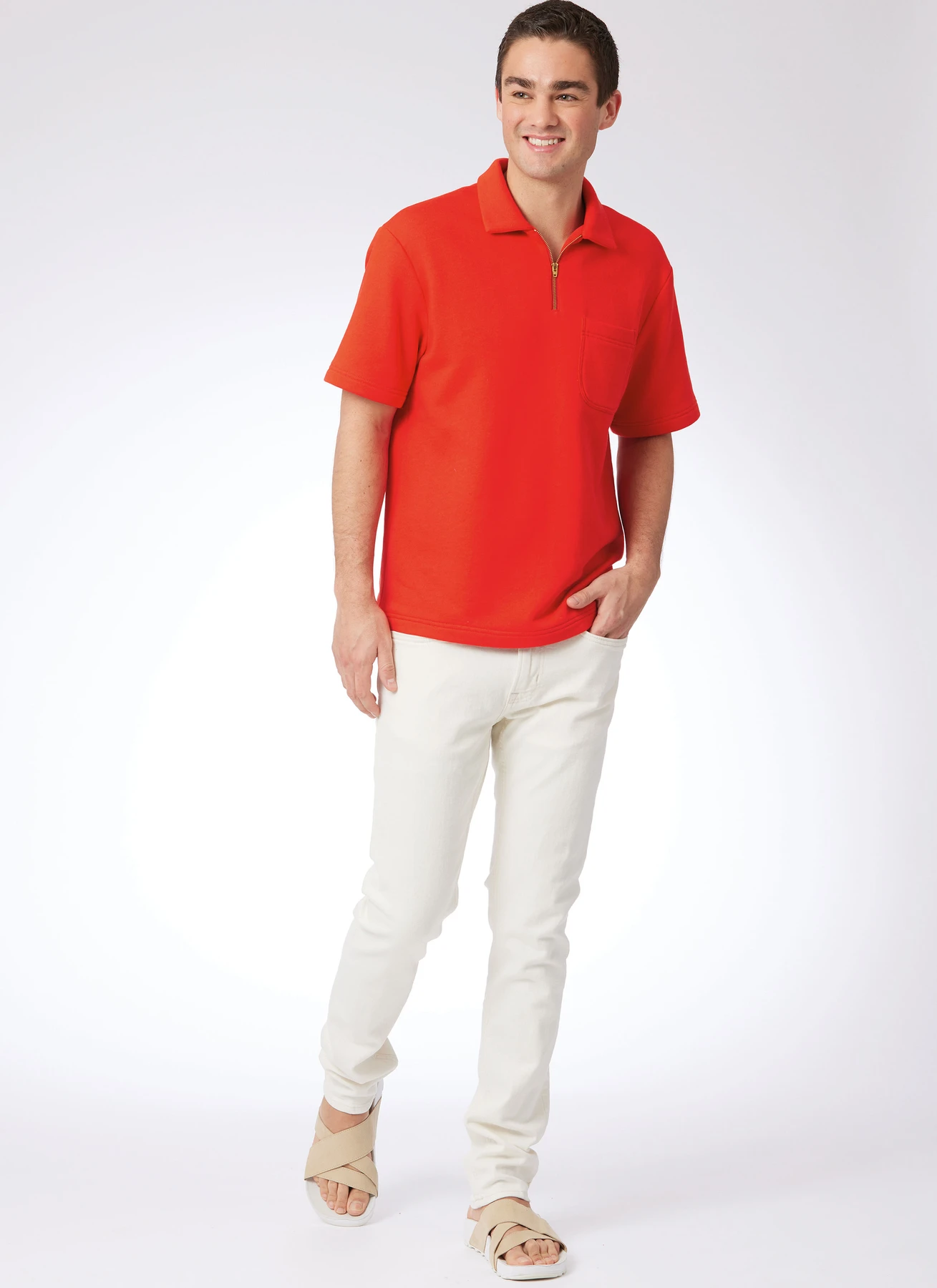 McCall's Sewing Pattern Men's Polo Shirts (PDF) 6 McCall's Sewing Pattern Men's Polo Shirts (PDF)