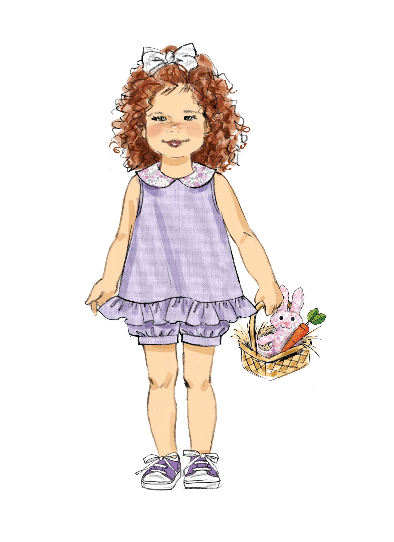 Butterick Sewing Pattern Toddlers' Dress, Tops, Shorts, Pants and Kerchief (PDF) 5 Butterick Sewing Pattern Toddlers' Dress, Tops, Shorts, Pants and Kerchief (PDF)