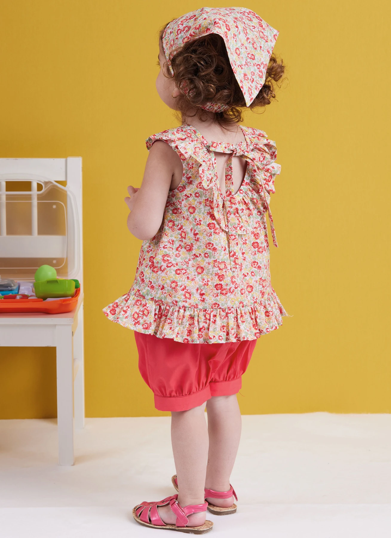 Butterick Sewing Pattern Toddlers' Dress, Tops, Shorts, Pants and Kerchief (PDF) 6 Butterick Sewing Pattern Toddlers' Dress, Tops, Shorts, Pants and Kerchief (PDF)