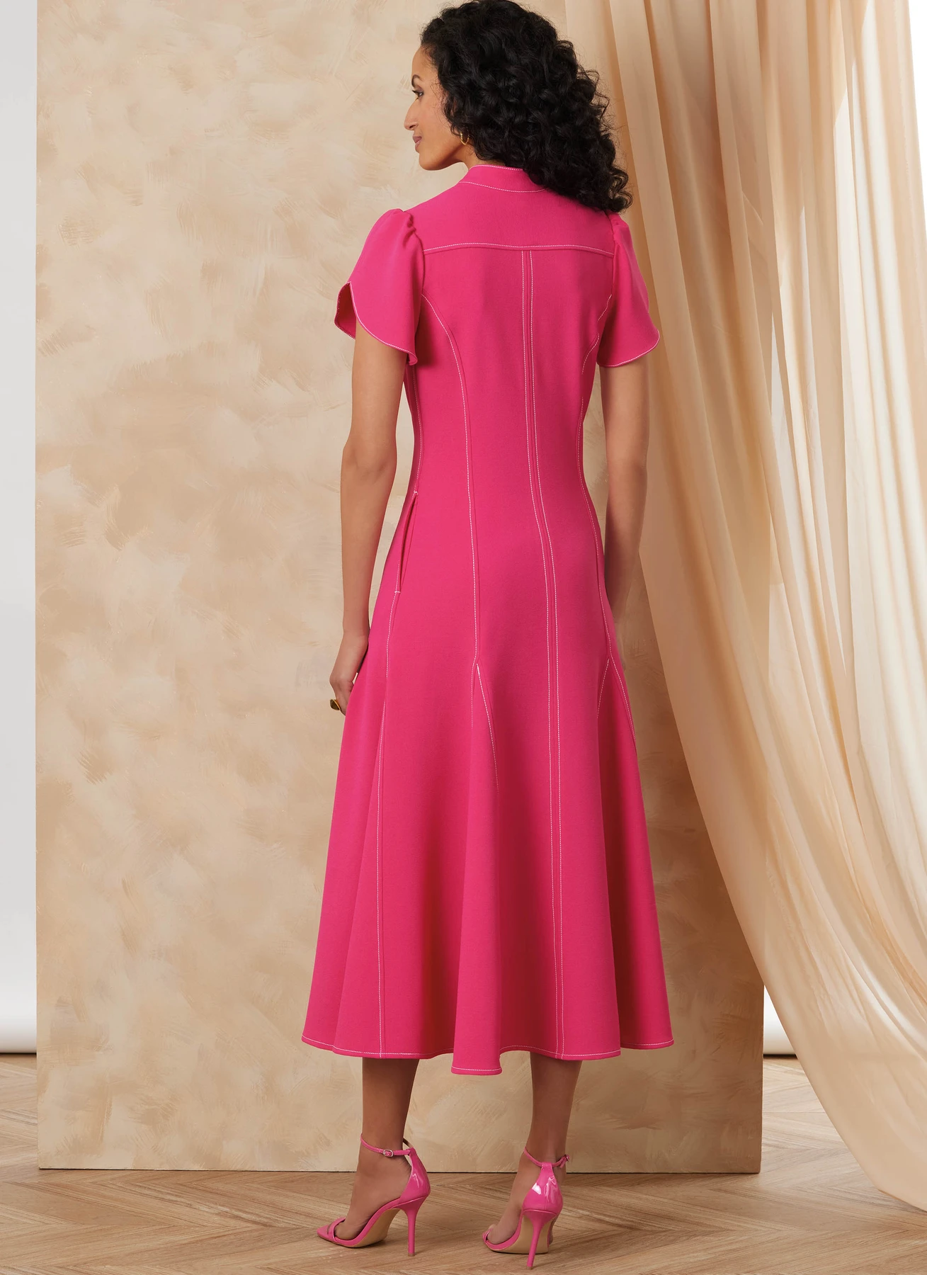 Vogue Patterns Misses' Dress With Sleeve And Length Variations (PDF) 3 Vogue Patterns Misses' Dress With Sleeve And Length Variations (PDF)