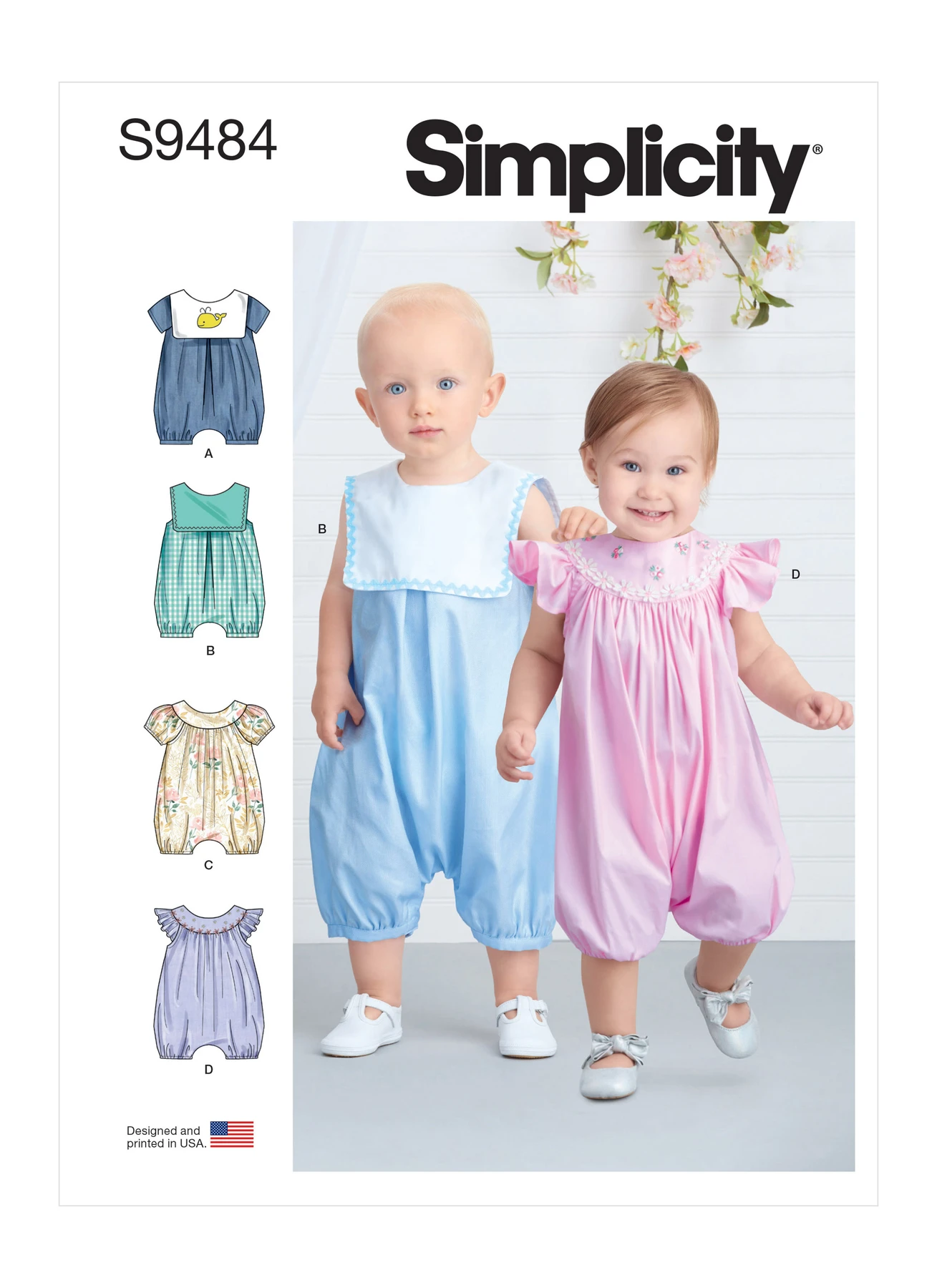 Simplicity Sewing Pattern Babies' Rompers 1 Simplicity Sewing Pattern Babies' Rompers