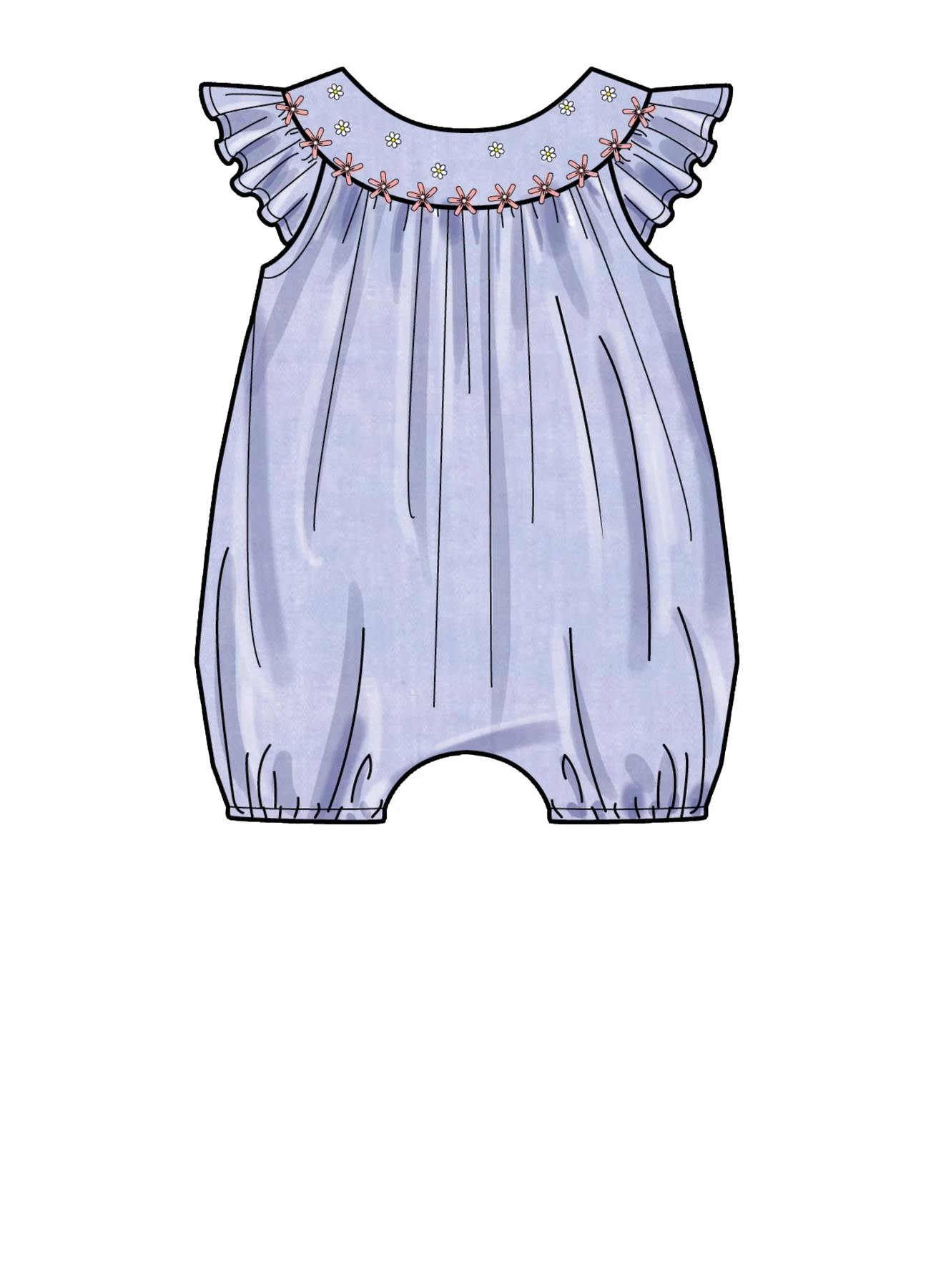 Simplicity Sewing Pattern Babies' Rompers 10 Simplicity Sewing Pattern Babies' Rompers