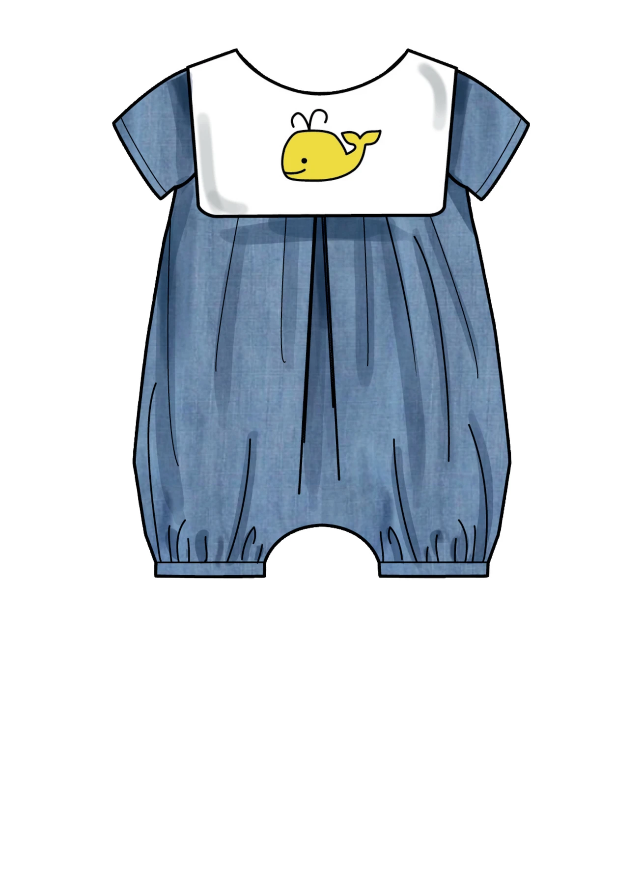 Simplicity Sewing Pattern Babies' Rompers 7 Simplicity Sewing Pattern Babies' Rompers