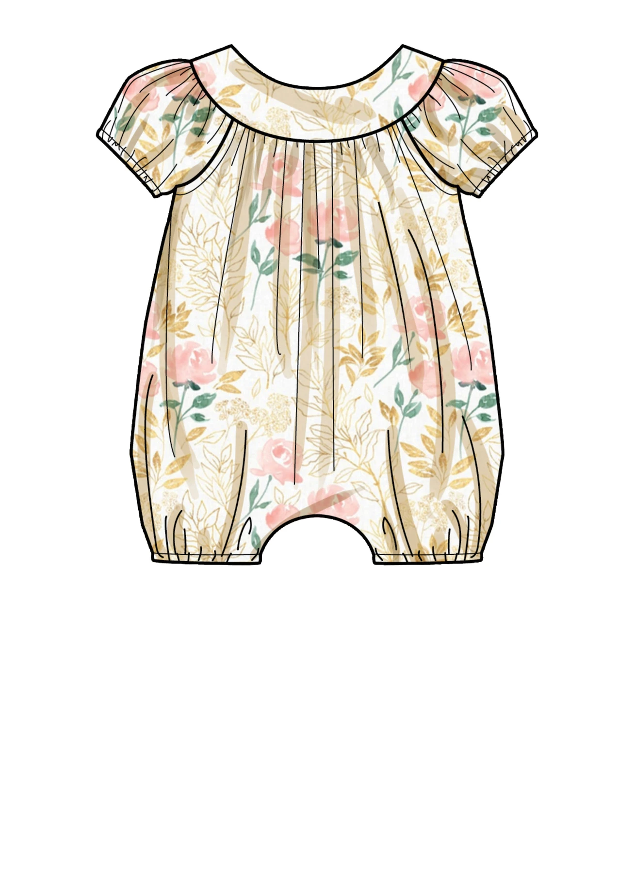 Simplicity Sewing Pattern Babies' Rompers 9 Simplicity Sewing Pattern Babies' Rompers