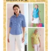 Butterick Sewing Pattern Misses'/Misses' Petite Button-Down Shirts 20 Butterick Sewing Pattern Misses'/Misses' Petite Button-Down Shirts