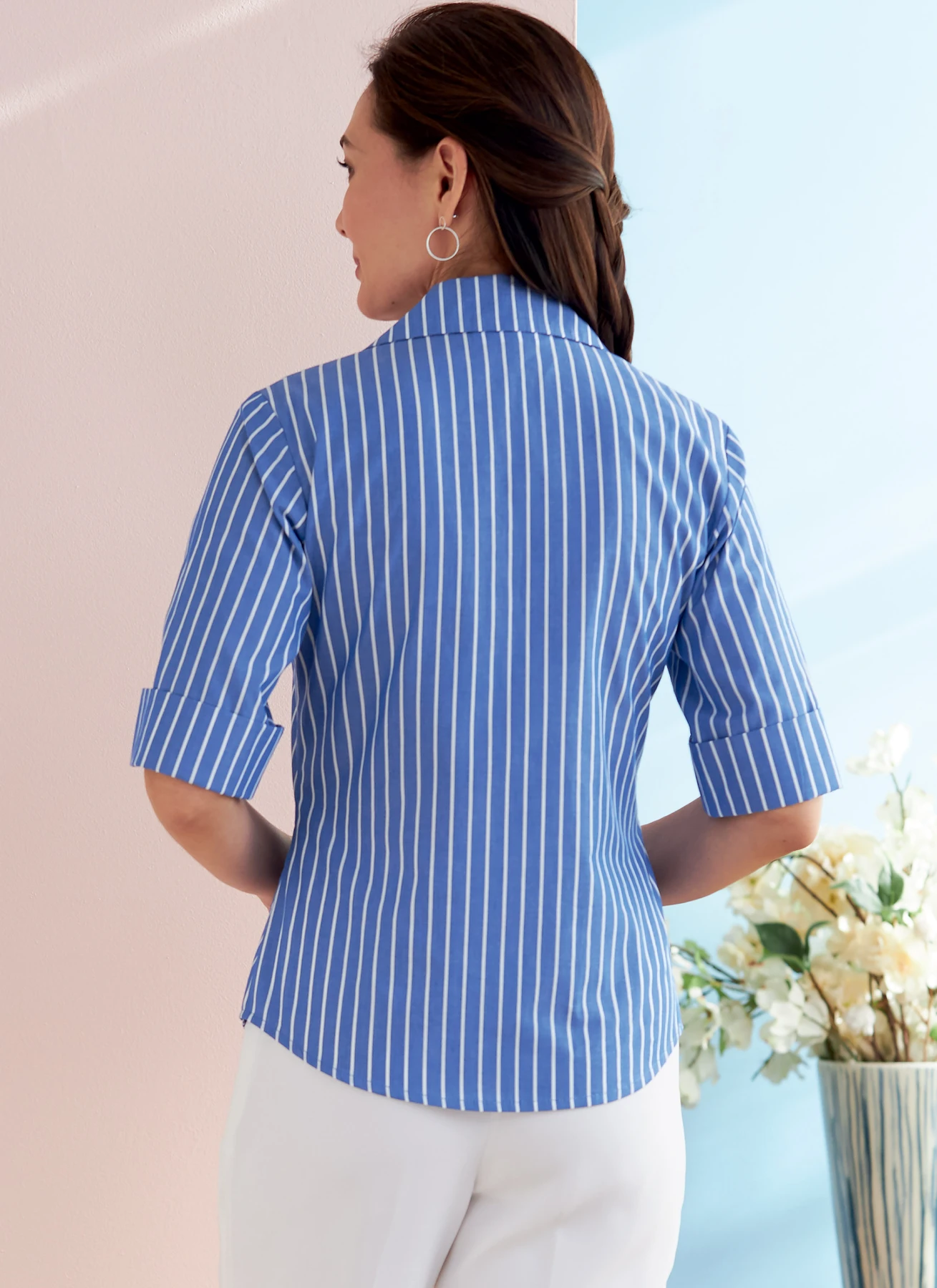 Butterick Sewing Pattern Misses'/Misses' Petite Button-Down Shirts 5 Butterick Sewing Pattern Misses'/Misses' Petite Button-Down Shirts