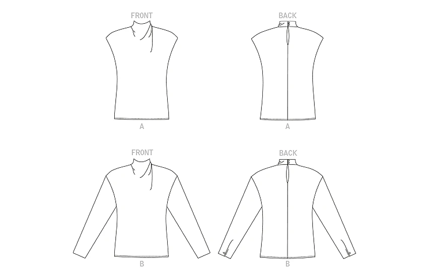 Vogue Patterns 1980s Misses' Blouse (PDF) 6 Vogue Patterns 1980s Misses' Blouse (PDF)