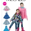 McCall's Sewing Pattern Children's/Girls' Zippered or Pullover Ponchos 21 McCall's Sewing Pattern Children's/Girls' Zippered or Pullover Ponchos