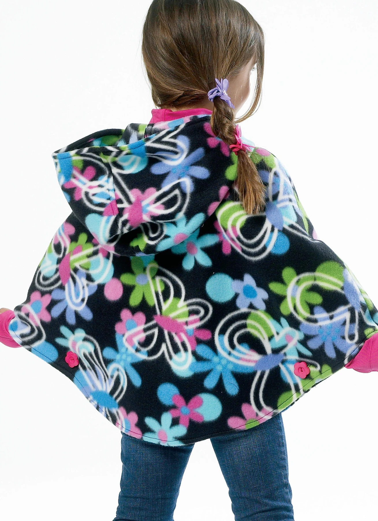 McCall's Sewing Pattern Children's/Girls' Zippered or Pullover Ponchos 5 McCall's Sewing Pattern Children's/Girls' Zippered or Pullover Ponchos