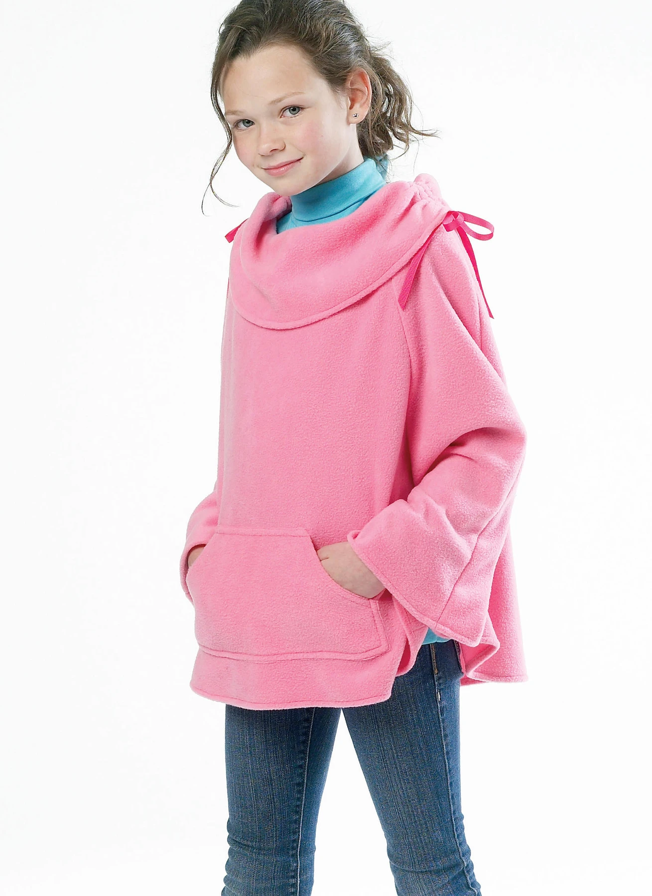 McCall's Sewing Pattern Children's/Girls' Zippered or Pullover Ponchos 6 McCall's Sewing Pattern Children's/Girls' Zippered or Pullover Ponchos