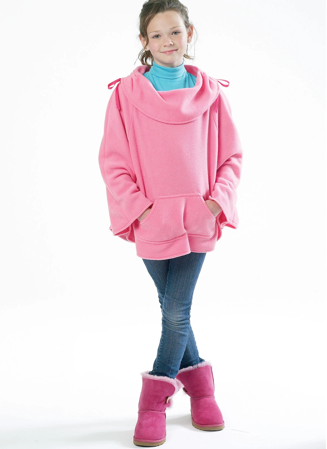 McCall's Sewing Pattern Children's/Girls' Zippered or Pullover Ponchos 7 McCall's Sewing Pattern Children's/Girls' Zippered or Pullover Ponchos
