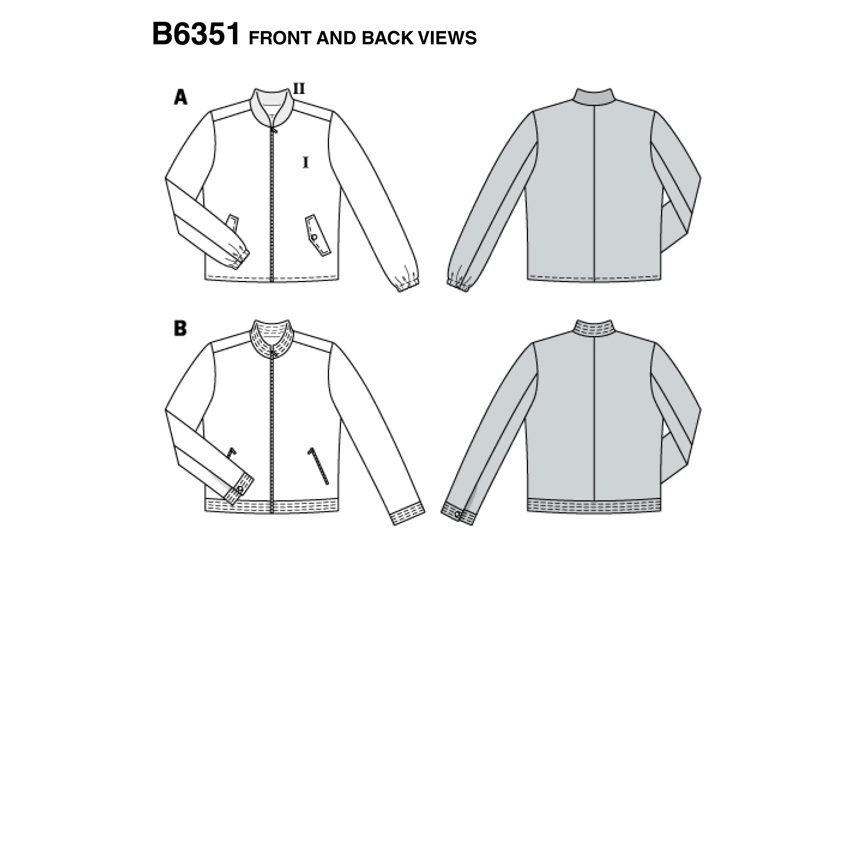 Burda Style Sewing Pattern Men's Jacket 5 Burda Style Sewing Pattern Men's Jacket