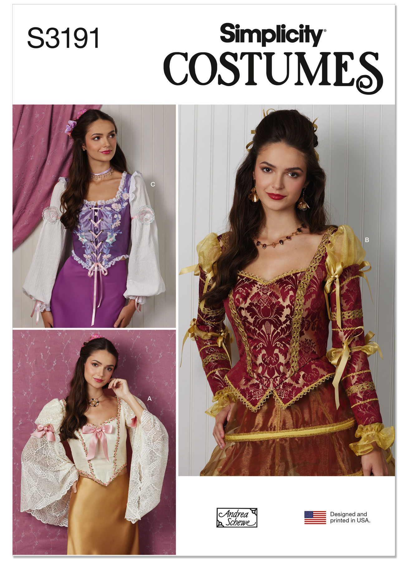 Simplicity Sewing Pattern Misses' Costume Corsets by Andrea Schewe (PDF) 1 Simplicity Sewing Pattern Misses' Costume Corsets by Andrea Schewe (PDF)