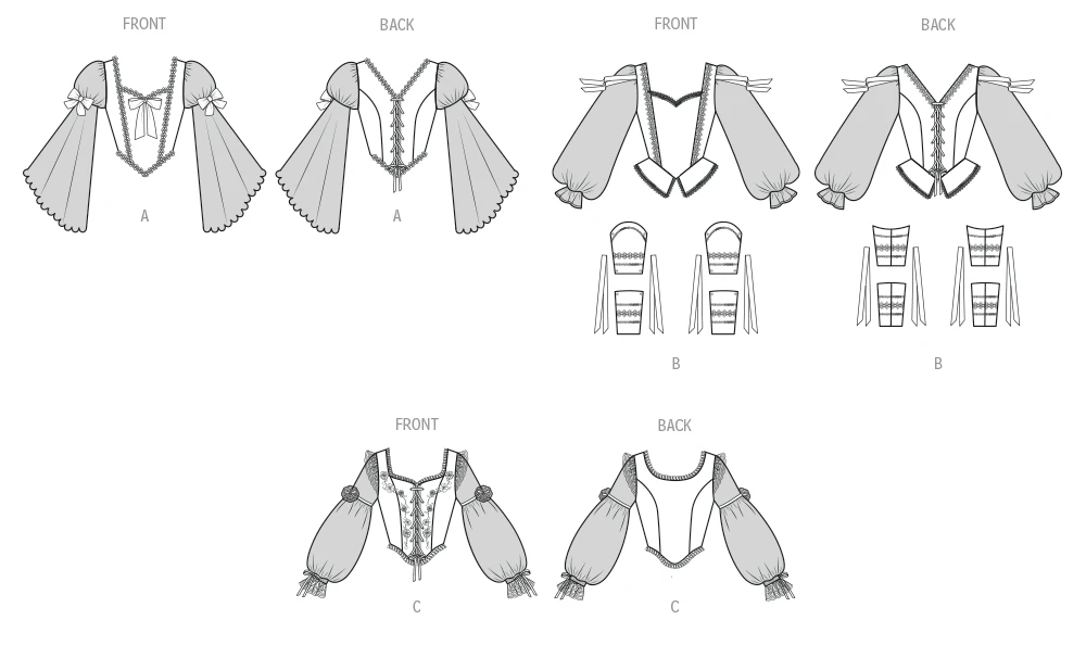 Simplicity Sewing Pattern Misses' Costume Corsets by Andrea Schewe (PDF) 6 Simplicity Sewing Pattern Misses' Costume Corsets by Andrea Schewe (PDF)