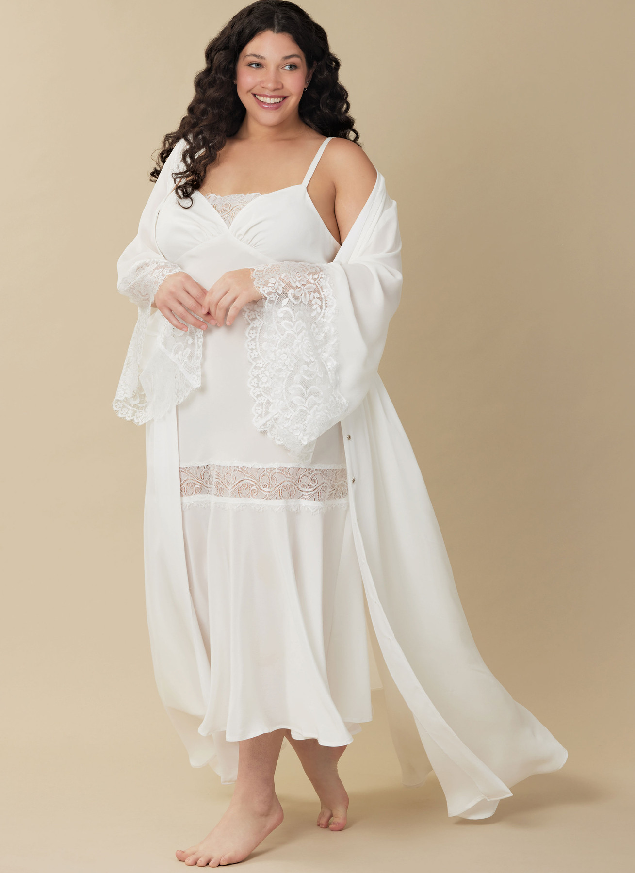 McCall's Sewing Pattern Misses' and Women's Nightgown in Two Lengths and Robe 3 McCall's Sewing Pattern Misses' and Women's Nightgown in Two Lengths and Robe