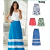 New Look Sewing Pattern Misses' Pull on Skirt in Four Lengths 24 New Look Sewing Pattern Misses' Pull on Skirt in Four Lengths
