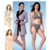 McCall's Sewing Pattern Misses' Robe with Hood, Belt, T-Back or Halter Bras, and Panties (PDF) 13 McCall's Sewing Pattern Misses' Robe with Hood, Belt, T-Back or Halter Bras, and Panties (PDF)