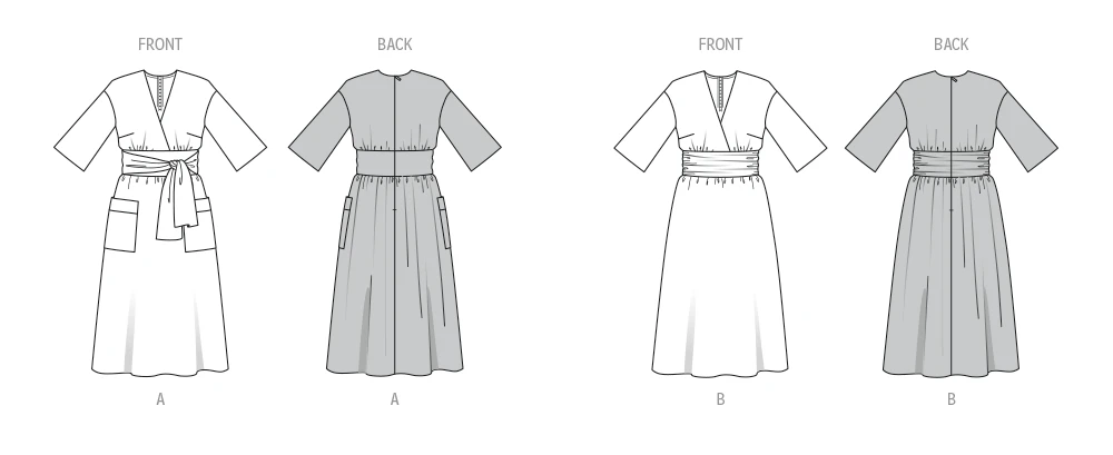 Burda Style Sewing Pattern 5724 Misses' Dress 9 Burda Style Sewing Pattern 5724 Misses' Dress