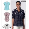 McCall's Sewing Pattern Misses' V-Neck Dolman Sleeve Tops 16 McCall's Sewing Pattern Misses' V-Neck Dolman Sleeve Tops