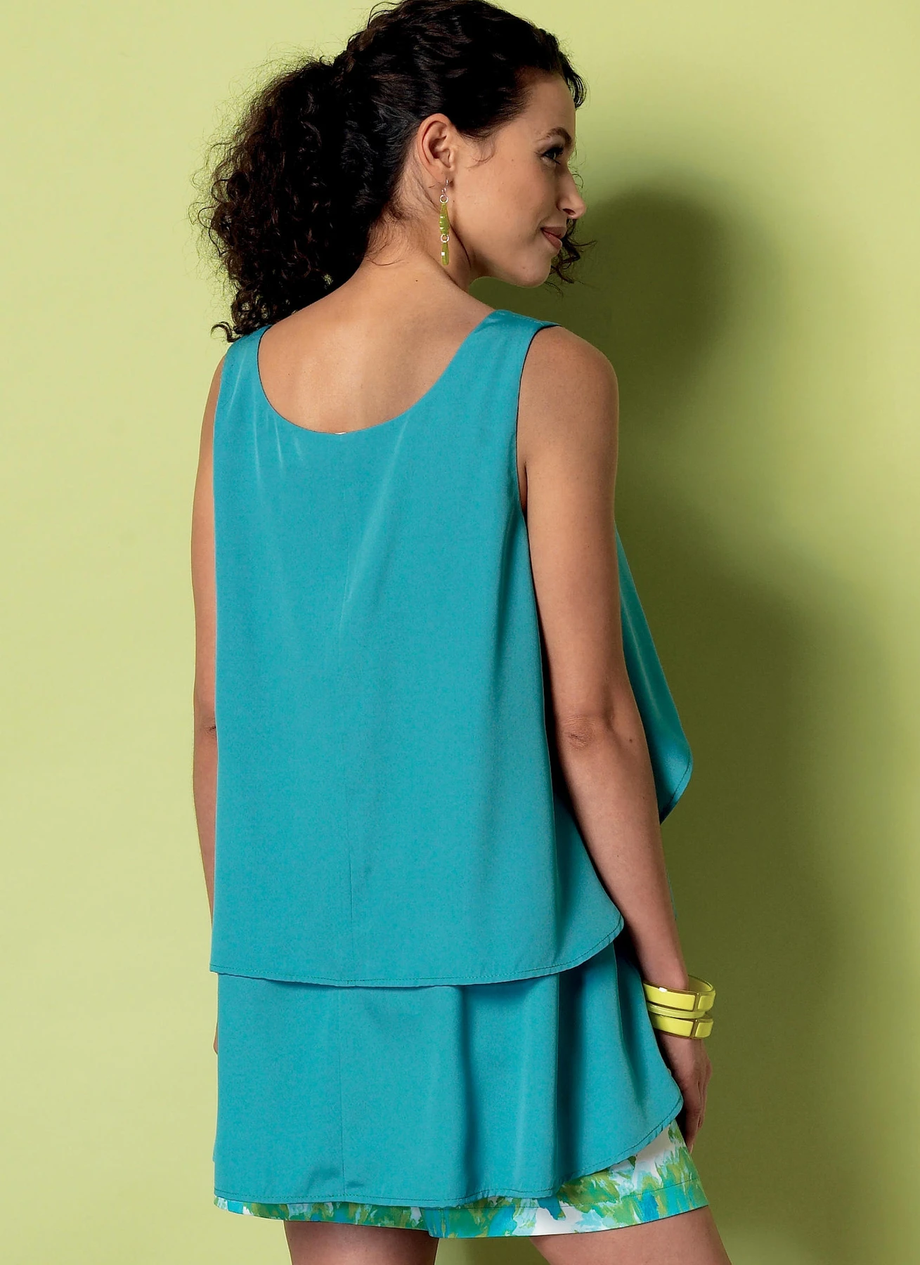 Butterick Sewing Pattern Misses' Double-Layer, Cold-Shoulder or Notch-Neck Tops (PDF) 7 Butterick Sewing Pattern Misses' Double-Layer, Cold-Shoulder or Notch-Neck Tops (PDF)