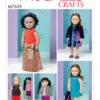 McCall's Sewing Pattern Clothes for 18" Dolls (PDF) 13 McCall's Sewing Pattern Clothes for 18" Dolls (PDF)