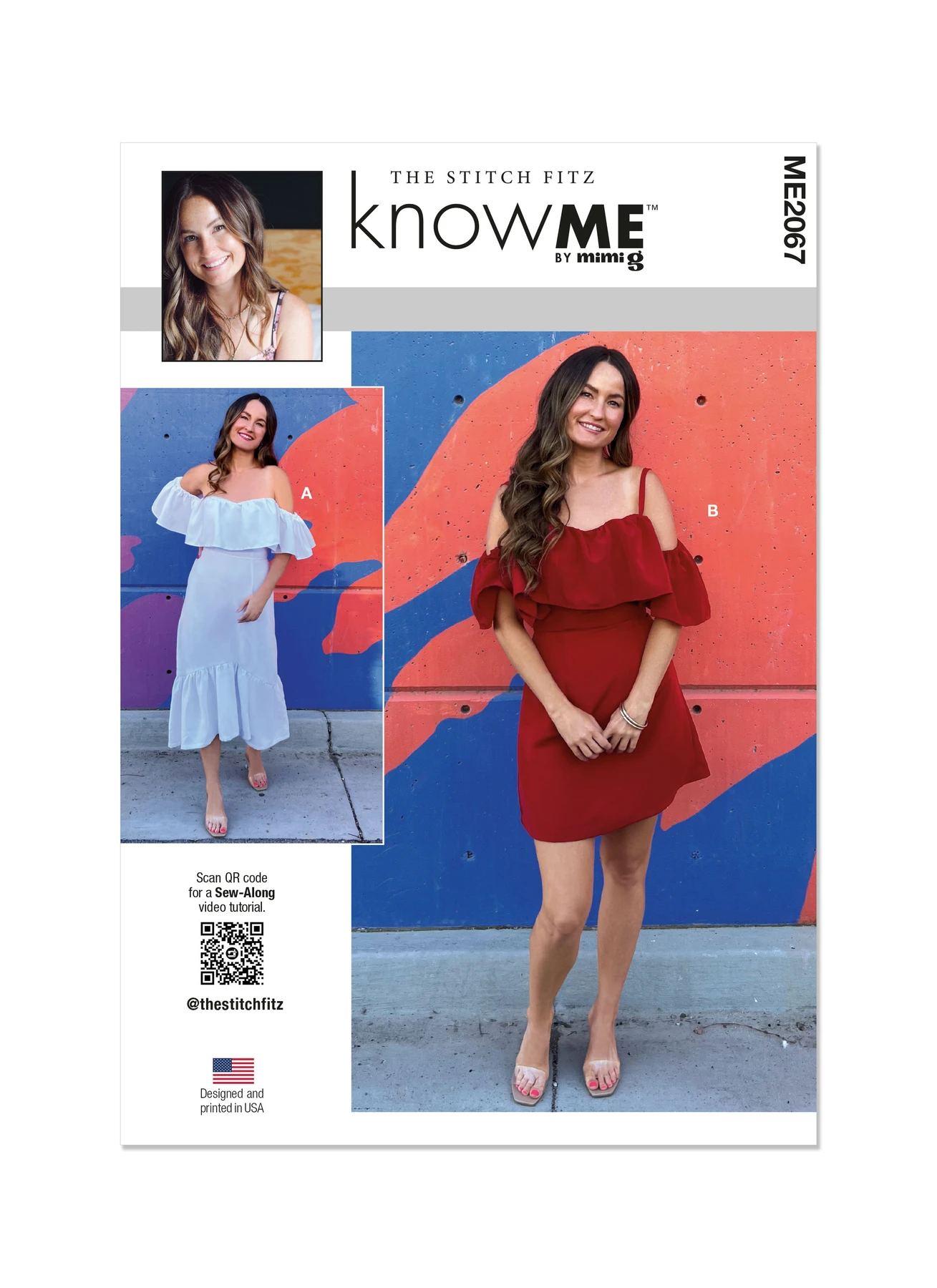 Know Me Sewing Pattern Misses' Dresses by The Stitch Fitz (PDF) 1 Know Me Sewing Pattern Misses' Dresses by The Stitch Fitz (PDF)