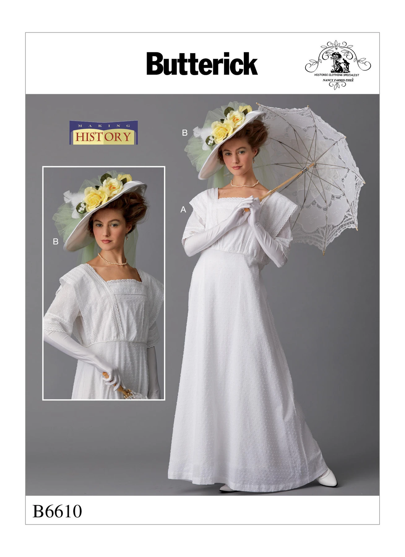Butterick Sewing Pattern Misses' Costume and Hat 1 Butterick Sewing Pattern Misses' Costume and Hat