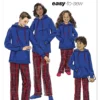 Simplicity Sewing Pattern Girl's, Boy's and Adult Knit Hoodie and Pants (PDF) 12 Simplicity Sewing Pattern Girl's, Boy's and Adult Knit Hoodie and Pants (PDF)