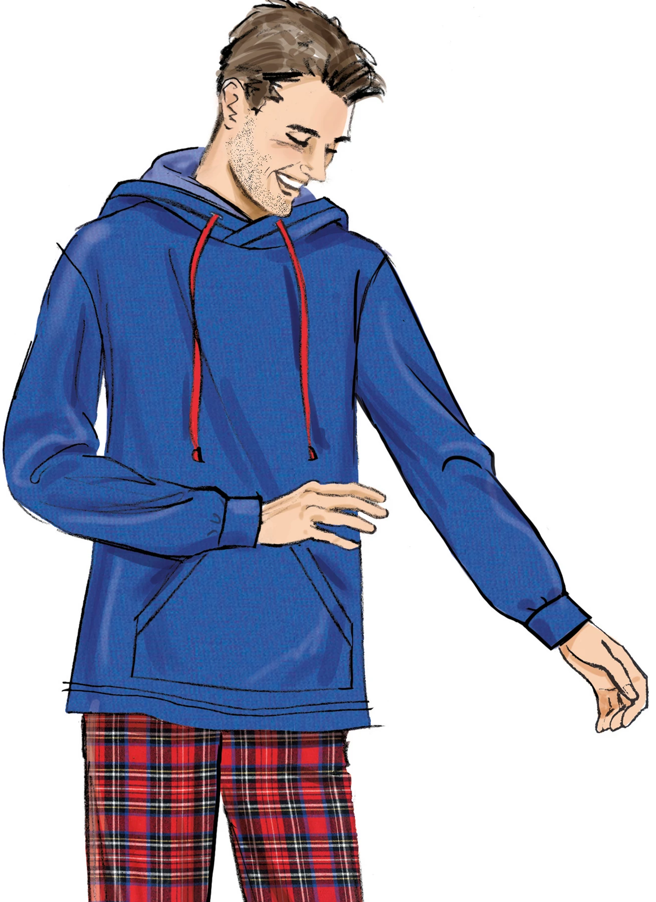 Simplicity Sewing Pattern Girl's, Boy's and Adult Knit Hoodie and Pants (PDF) 2 Simplicity Sewing Pattern Girl's, Boy's and Adult Knit Hoodie and Pants (PDF)