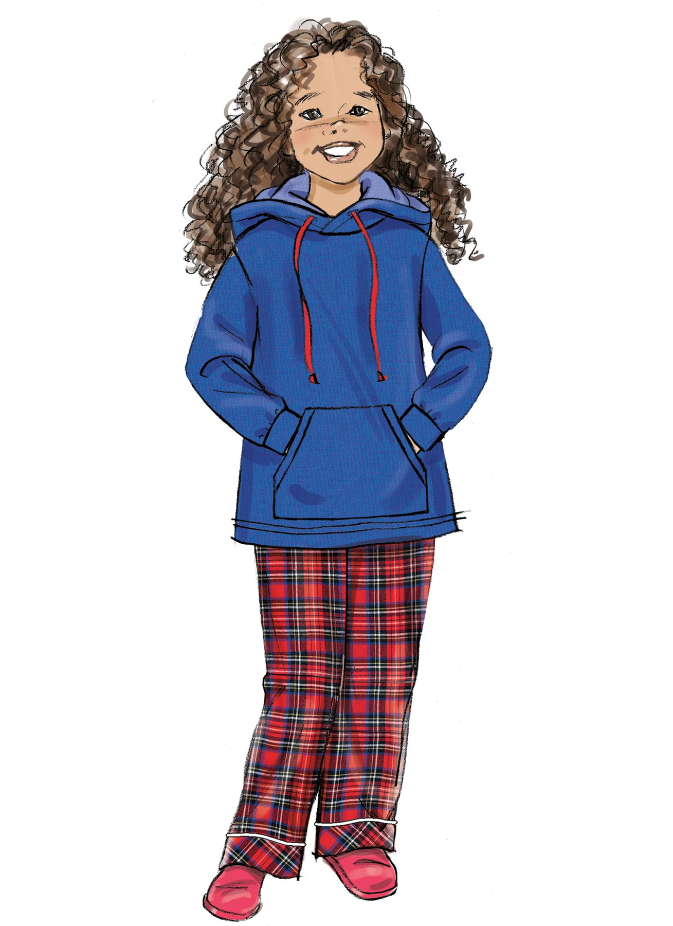 Simplicity Sewing Pattern Girl's, Boy's and Adult Knit Hoodie and Pants (PDF) 8 Simplicity Sewing Pattern Girl's, Boy's and Adult Knit Hoodie and Pants (PDF)