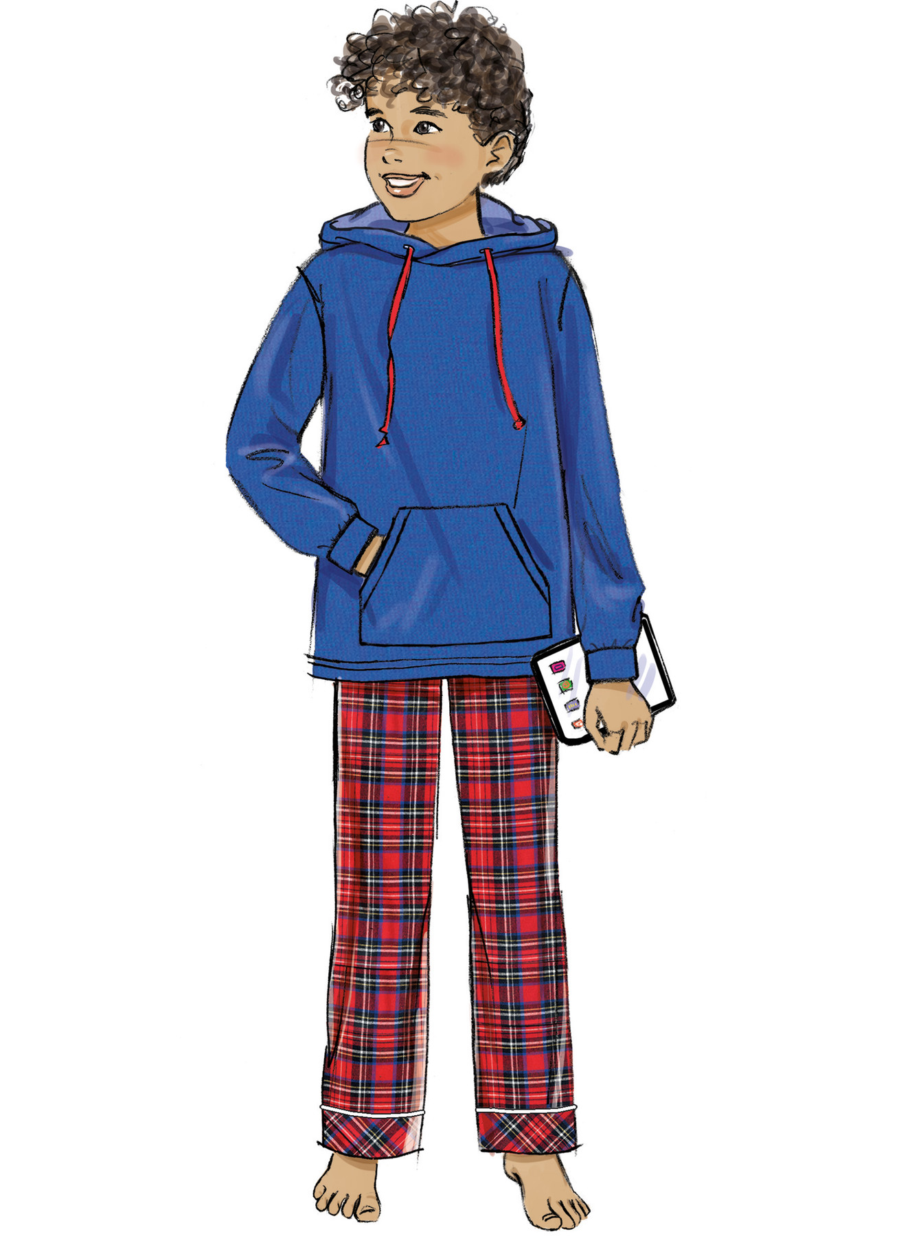 Simplicity Sewing Pattern Girl's, Boy's and Adult Knit Hoodie and Pants (PDF) 9 Simplicity Sewing Pattern Girl's, Boy's and Adult Knit Hoodie and Pants (PDF)