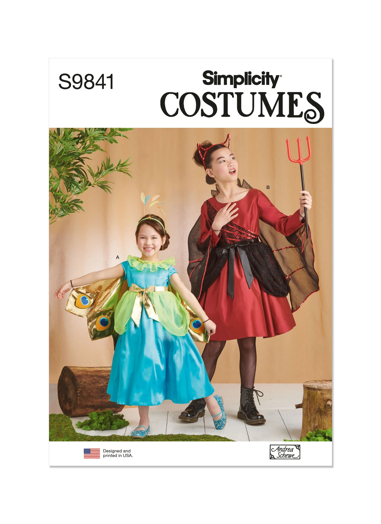 Simplicity Sewing Pattern Children's and Girls' Costumes by Andrea Schewe Designs (PDF) 1 Simplicity Sewing Pattern Children's and Girls' Costumes by Andrea Schewe Designs (PDF)