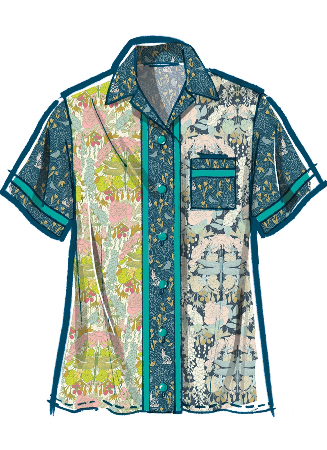 McCall's Sewing Pattern Misses' Dress, Top and Pants (PDF) 3 McCall's Sewing Pattern Misses' Dress, Top and Pants (PDF)