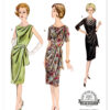 Vogue Patterns 1960s Misses' Vintage Draped Dresses and Belt 20 Vogue Patterns 1960s Misses' Vintage Draped Dresses and Belt