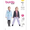 Burda Style Sewing Pattern 9215 Children's Coats 19 Burda Style Sewing Pattern 9215 Children's Coats