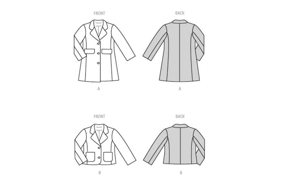 Burda Style Sewing Pattern 9215 Children's Coats 7 Burda Style Sewing Pattern 9215 Children's Coats