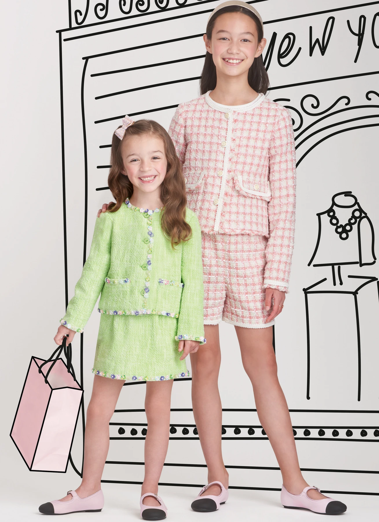 Simplicity Sewing Pattern Children's and Girls' Jackets, Skirt and Shorts 2 Simplicity Sewing Pattern Children's and Girls' Jackets, Skirt and Shorts