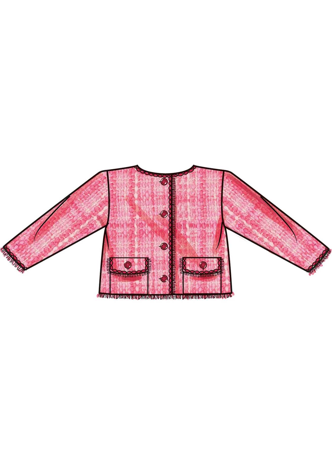 Simplicity Sewing Pattern Children's and Girls' Jackets, Skirt and Shorts 3 Simplicity Sewing Pattern Children's and Girls' Jackets, Skirt and Shorts