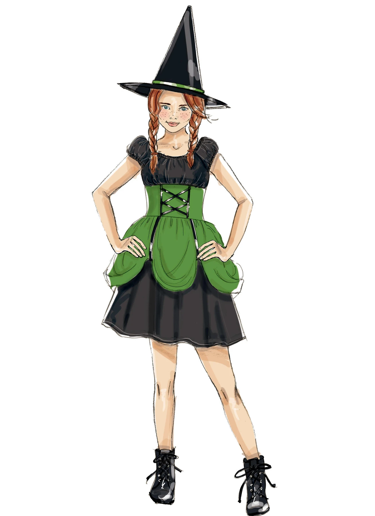 McCall's Sewing Pattern Children's/Girls' Fairy, Witch, Pirate, Angel and Character Costumes (PDF) 4 McCall's Sewing Pattern Children's/Girls' Fairy, Witch, Pirate, Angel and Character Costumes (PDF)