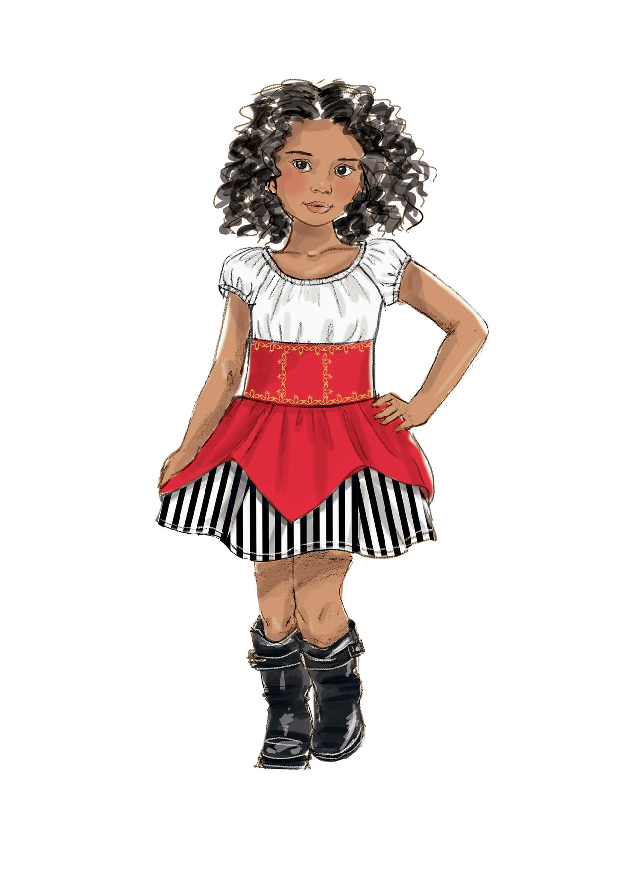 McCall's Sewing Pattern Children's/Girls' Fairy, Witch, Pirate, Angel and Character Costumes (PDF) 6 McCall's Sewing Pattern Children's/Girls' Fairy, Witch, Pirate, Angel and Character Costumes (PDF)