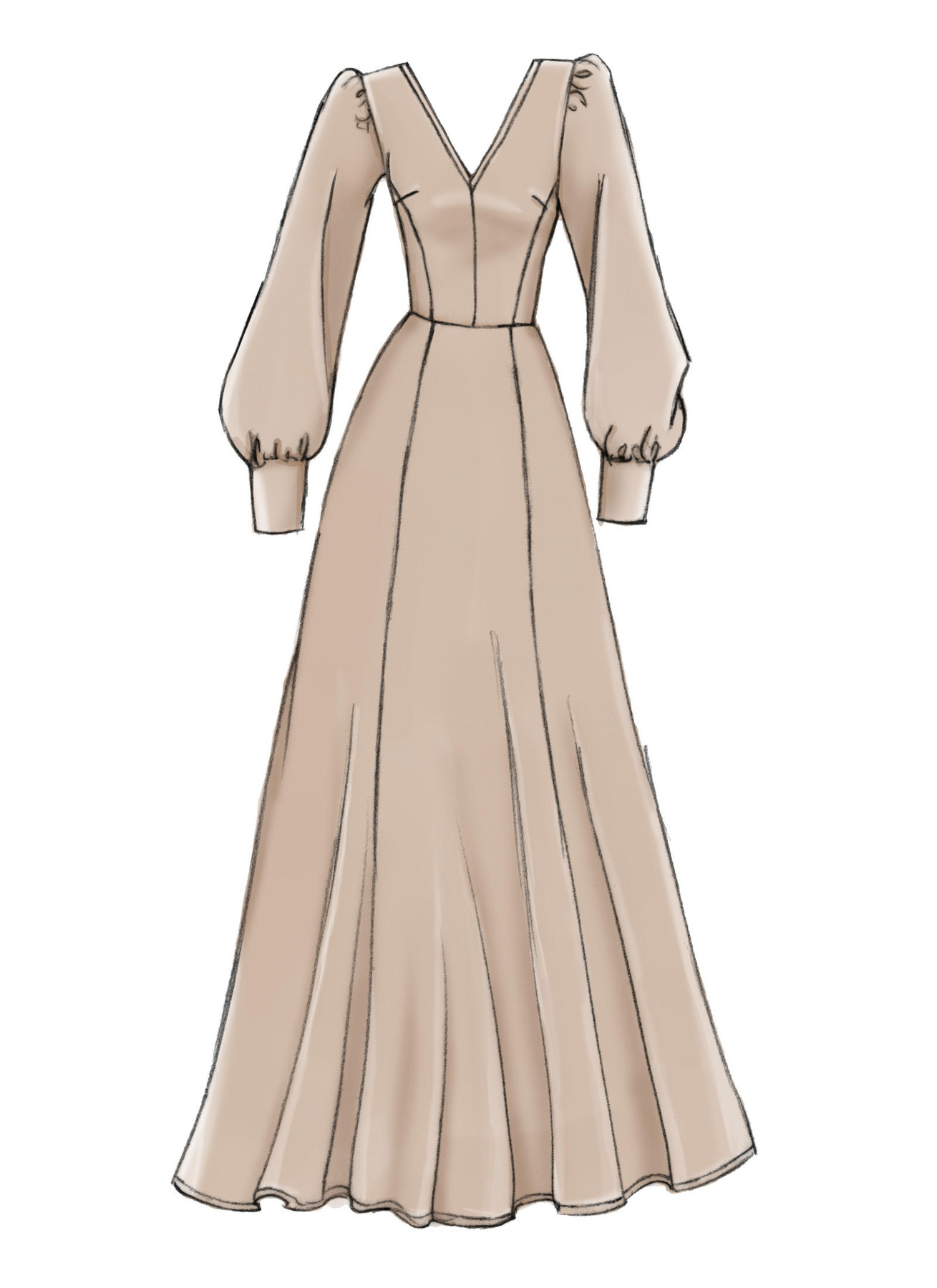 Vogue Patterns Misses' Dress 6 Vogue Patterns Misses' Dress