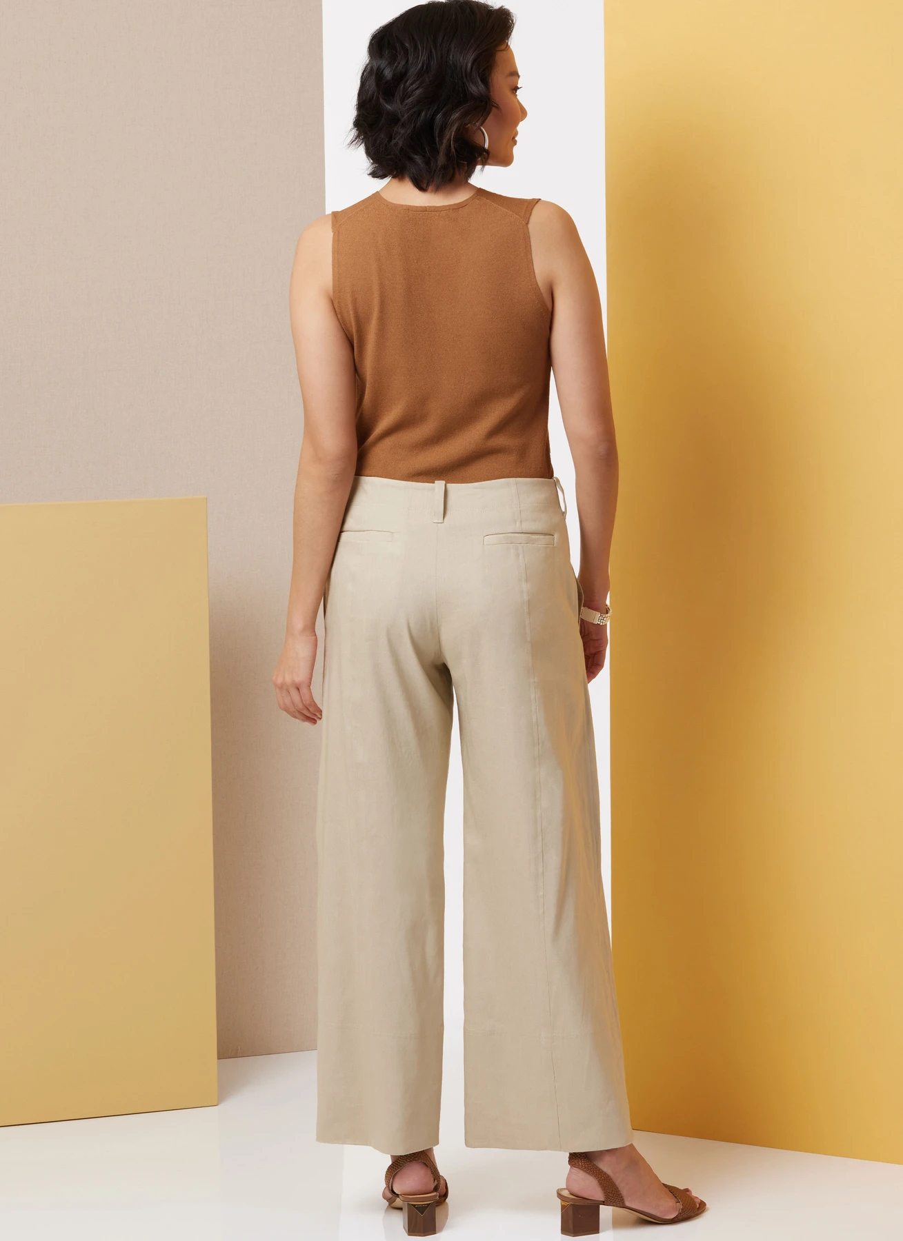 Butterick Sewing Pattern Misses' Pants in Two Lengths and Tie Belt (PDF) 4 Butterick Sewing Pattern Misses' Pants in Two Lengths and Tie Belt (PDF)