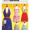 Butterick Sewing Pattern Full-Length and Waist Aprons (PDF) 12 Butterick Sewing Pattern Full-Length and Waist Aprons (PDF)