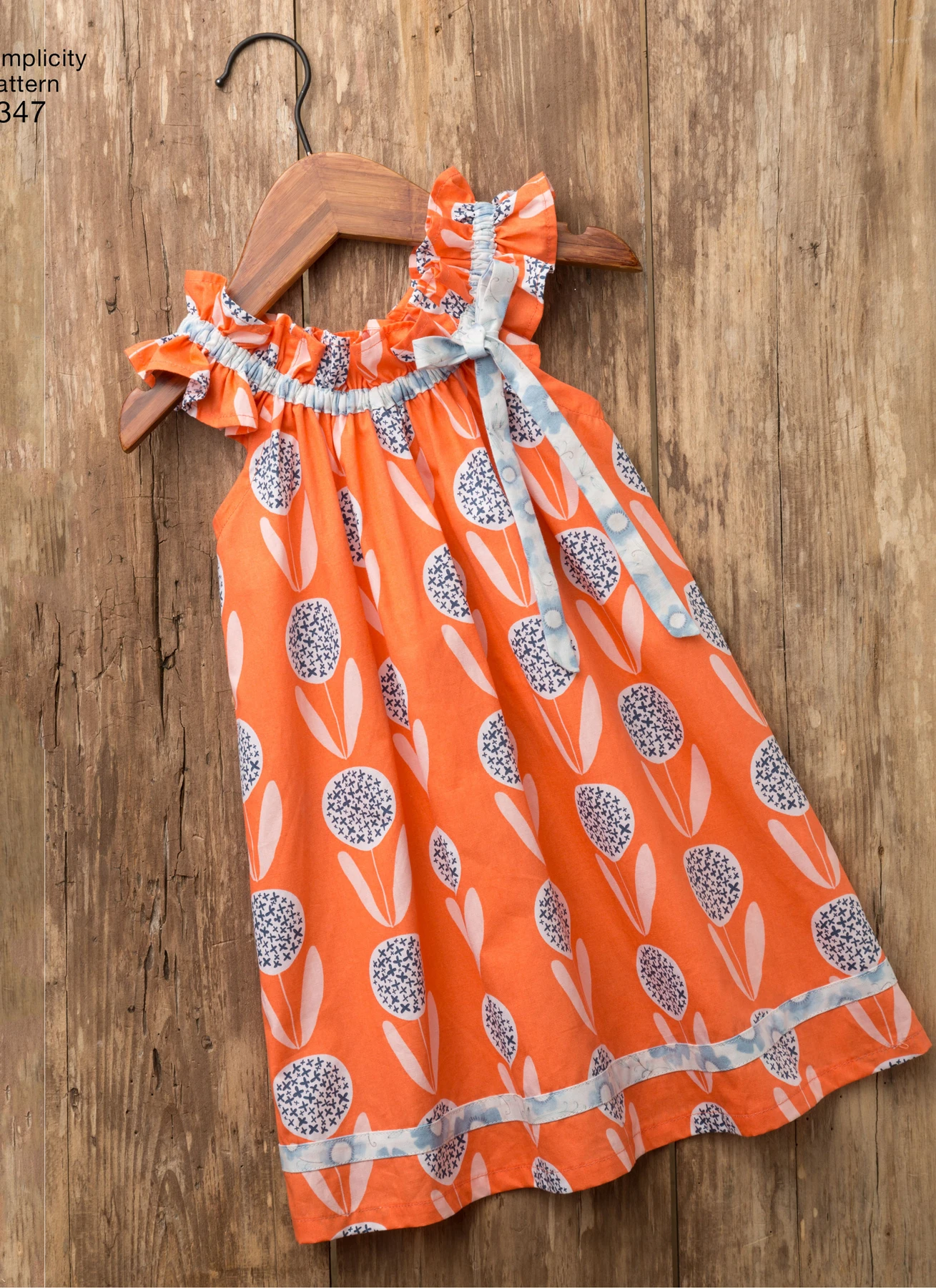 Simplicity Sewing Pattern Toddlers' Dress, Top, Knit Capris, and Stuffed Bunny 2 Simplicity Sewing Pattern Toddlers' Dress, Top, Knit Capris, and Stuffed Bunny