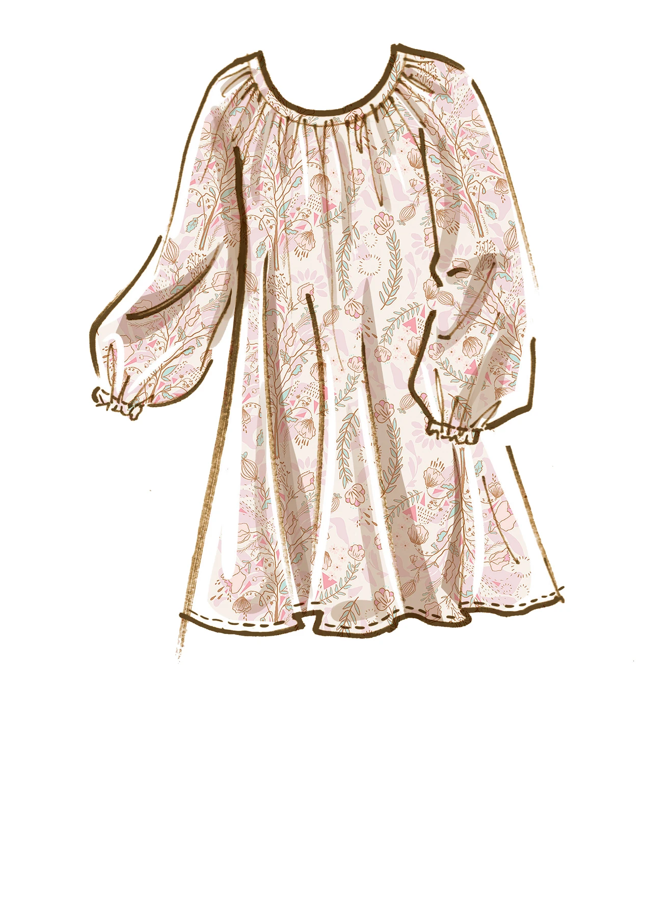 McCall's Sewing Pattern Misses' & Children's Dresses (PDF) 4 McCall's Sewing Pattern Misses' & Children's Dresses (PDF)