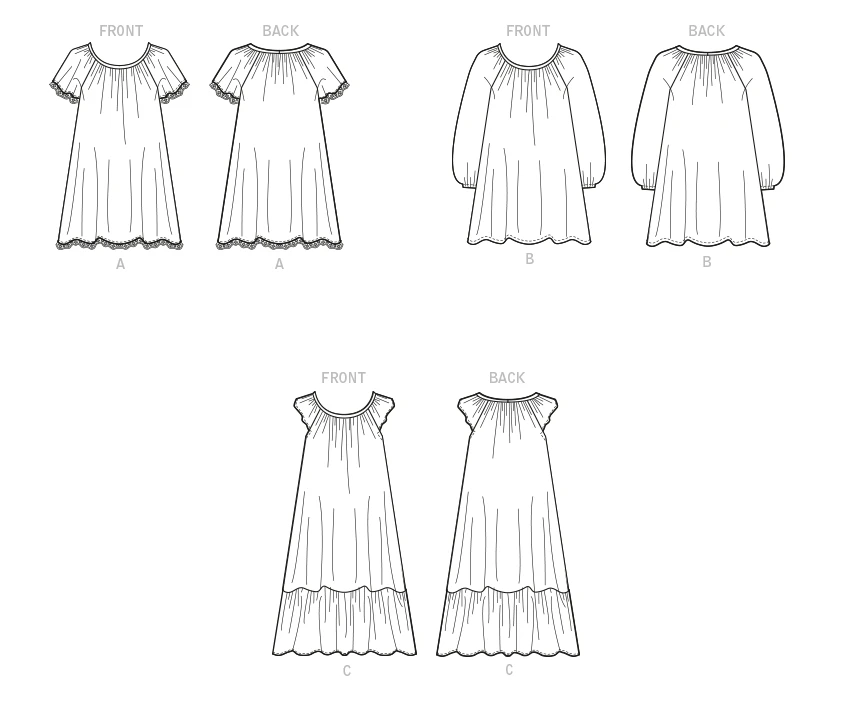 McCall's Sewing Pattern Misses' & Children's Dresses (PDF) 8 McCall's Sewing Pattern Misses' & Children's Dresses (PDF)