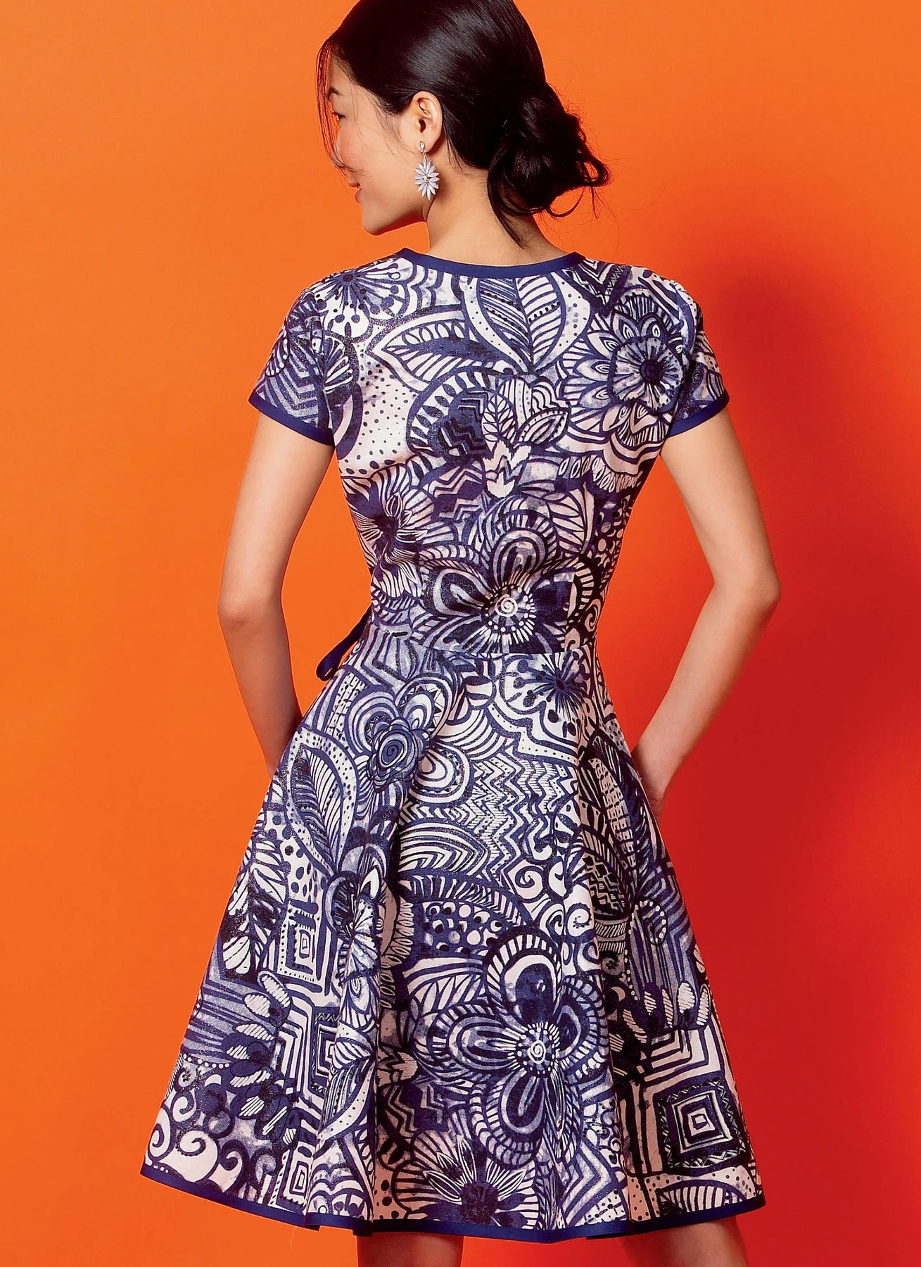 McCall's Sewing Pattern Misses' Wrap Dresses and Belt (PDF) 6 McCall's Sewing Pattern Misses' Wrap Dresses and Belt (PDF)