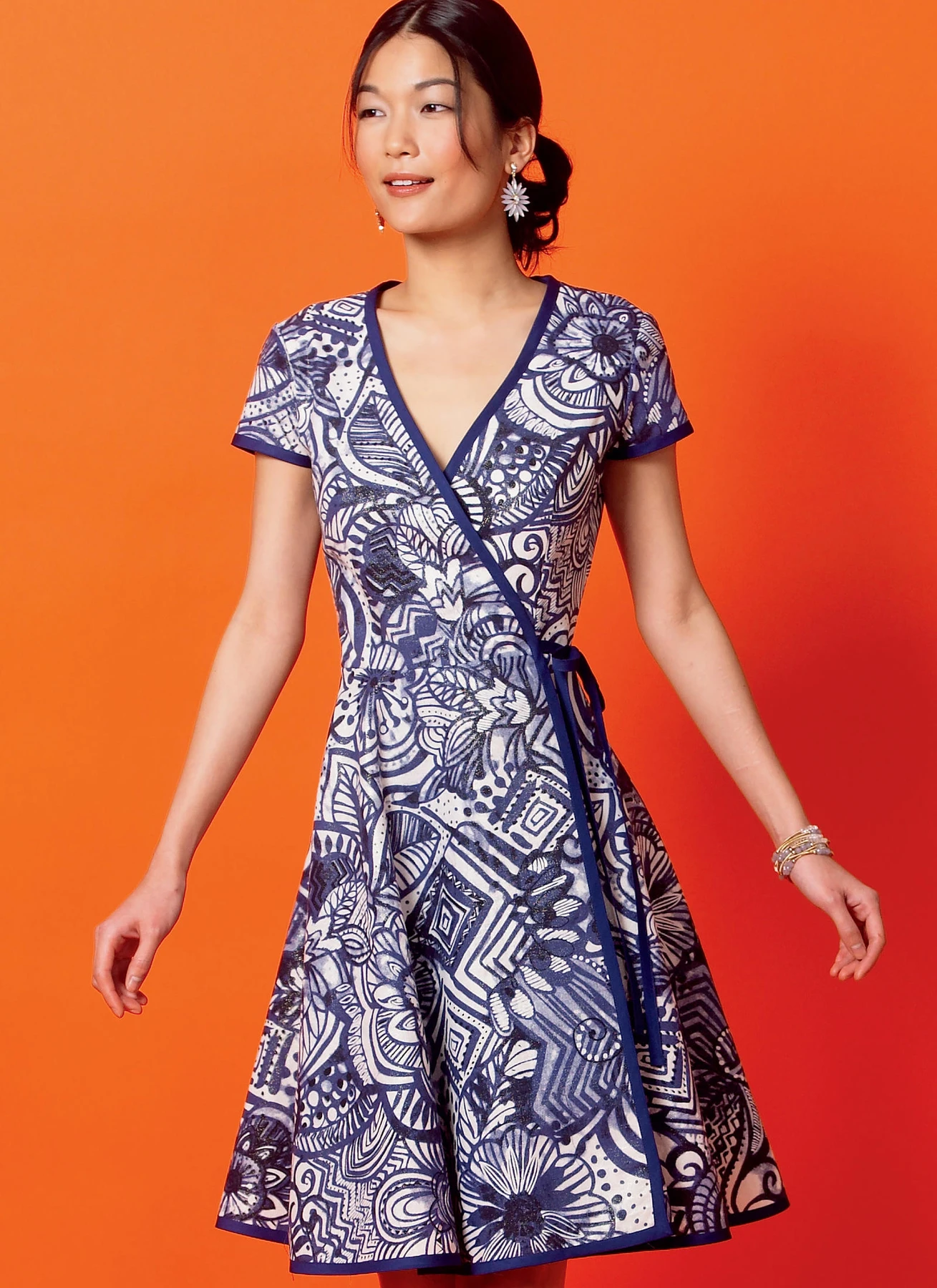 McCall's Sewing Pattern Misses' Wrap Dresses and Belt (PDF) 7 McCall's Sewing Pattern Misses' Wrap Dresses and Belt (PDF)