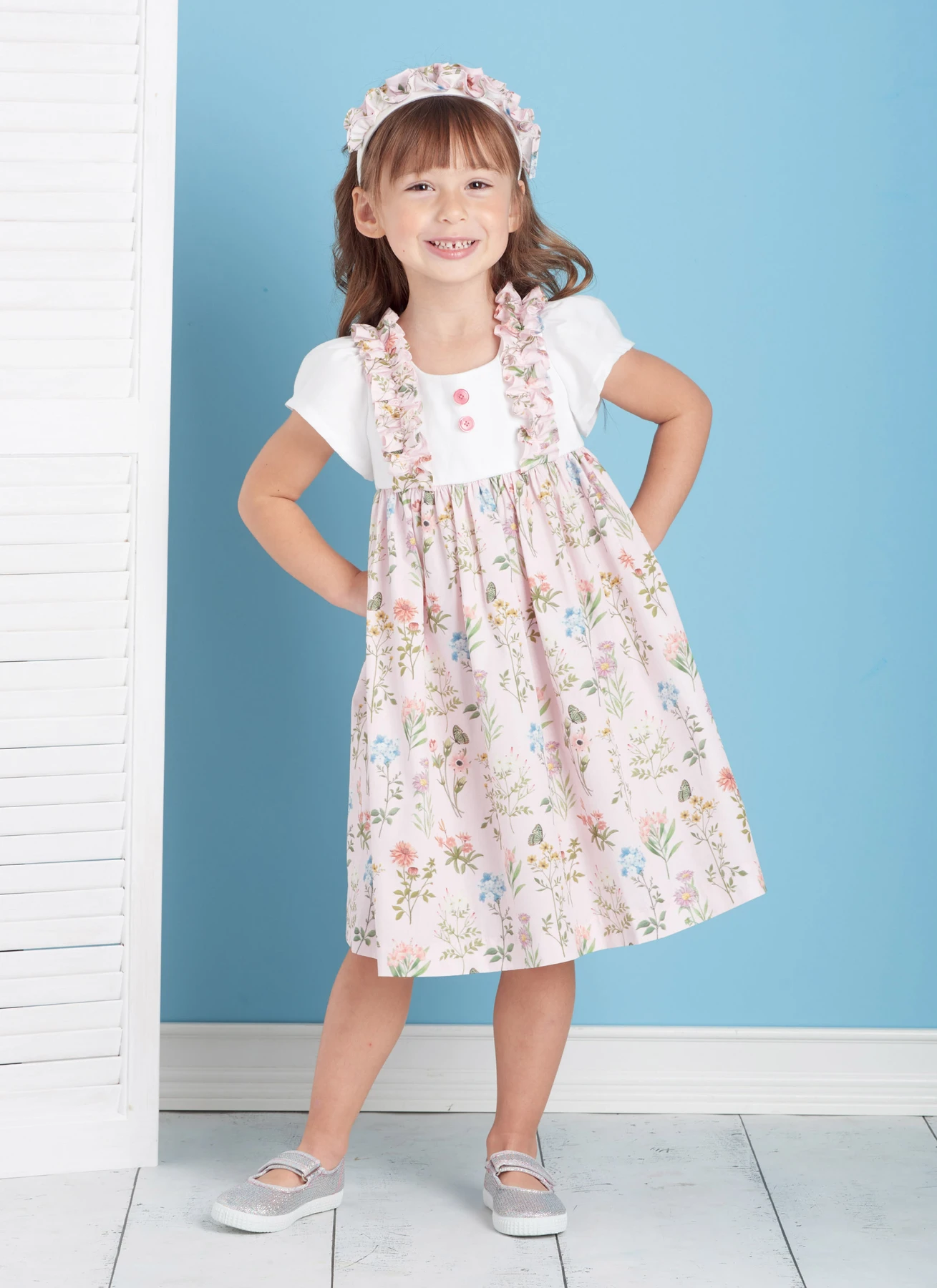 Simplicity Sewing Pattern Children's Dress, Top, Pants, Purses and Headband 3 Simplicity Sewing Pattern Children's Dress, Top, Pants, Purses and Headband